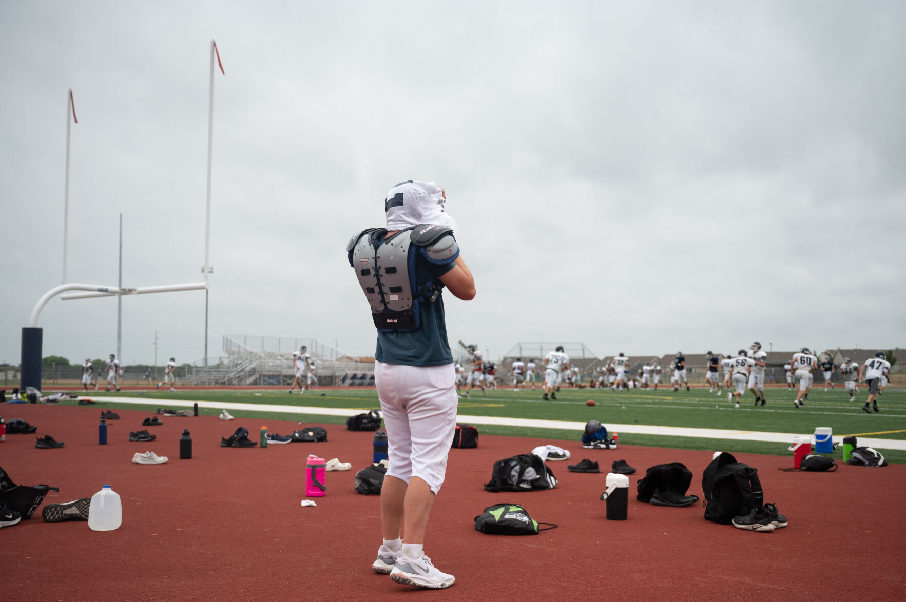 Lincoln North Star Football Practice, 8:15 a.m.